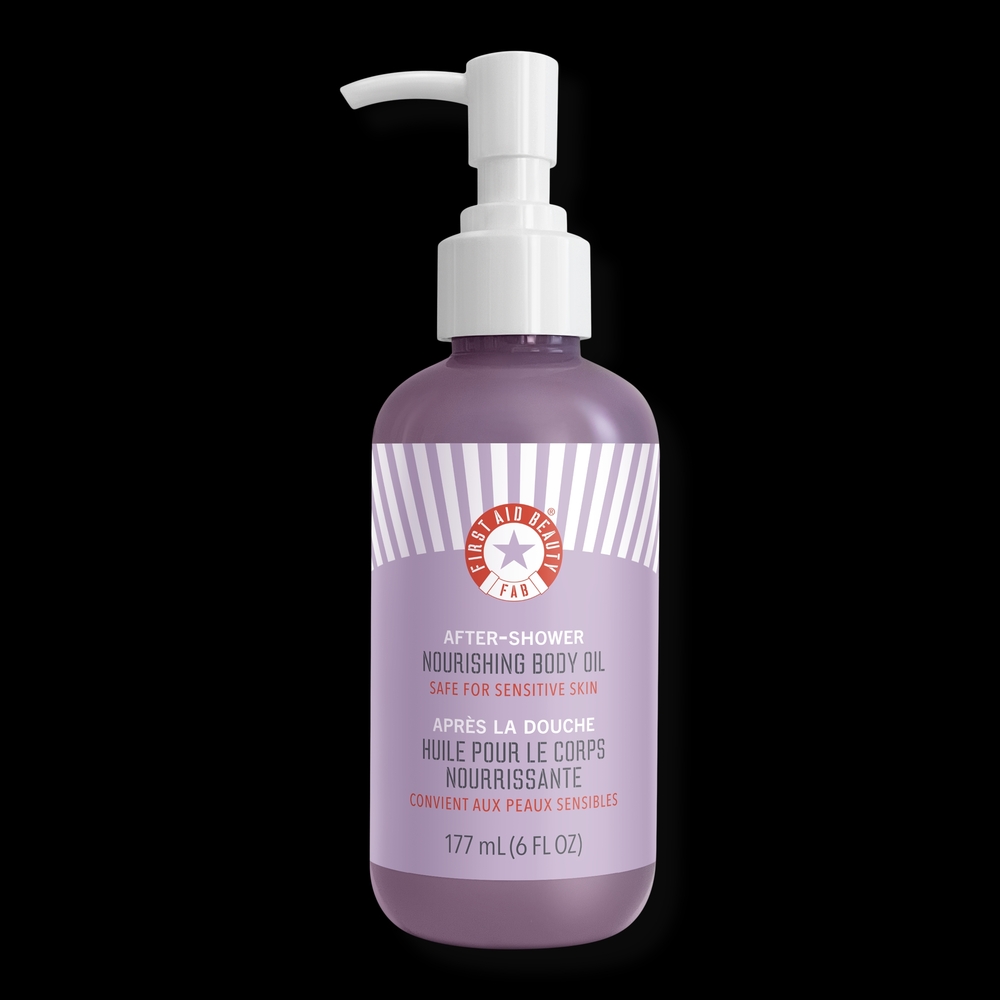 First Aid Beauty After-Shower Nourishing Body Oil - Purple